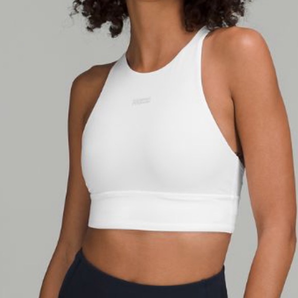 Lululemon Energy Bra Long Line High Neck Size 10